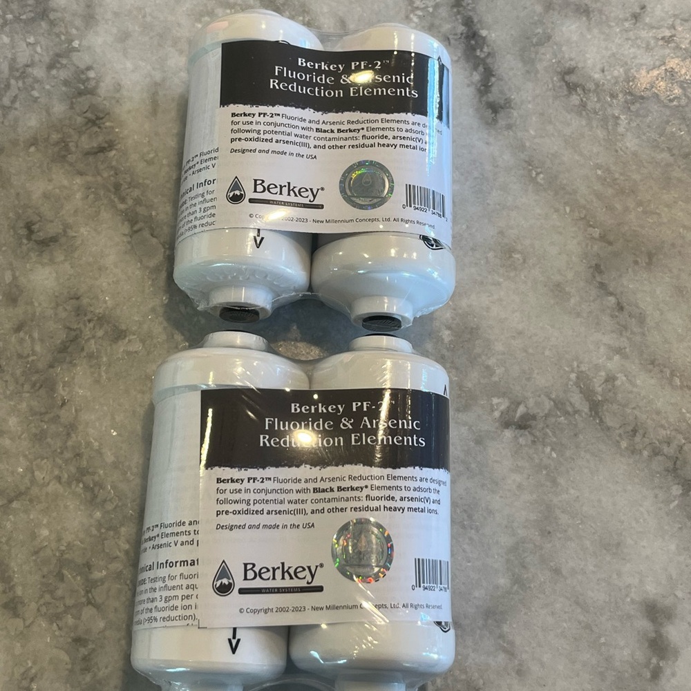 Authentic! 2 - 2 Packs Berkey PF-2 Filter